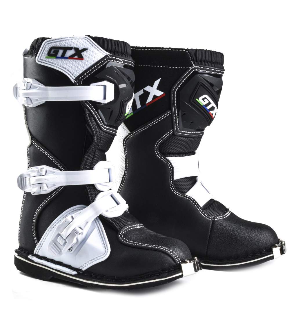 Мотоботы GTX MX (детские) #1 white/black (р. 36)