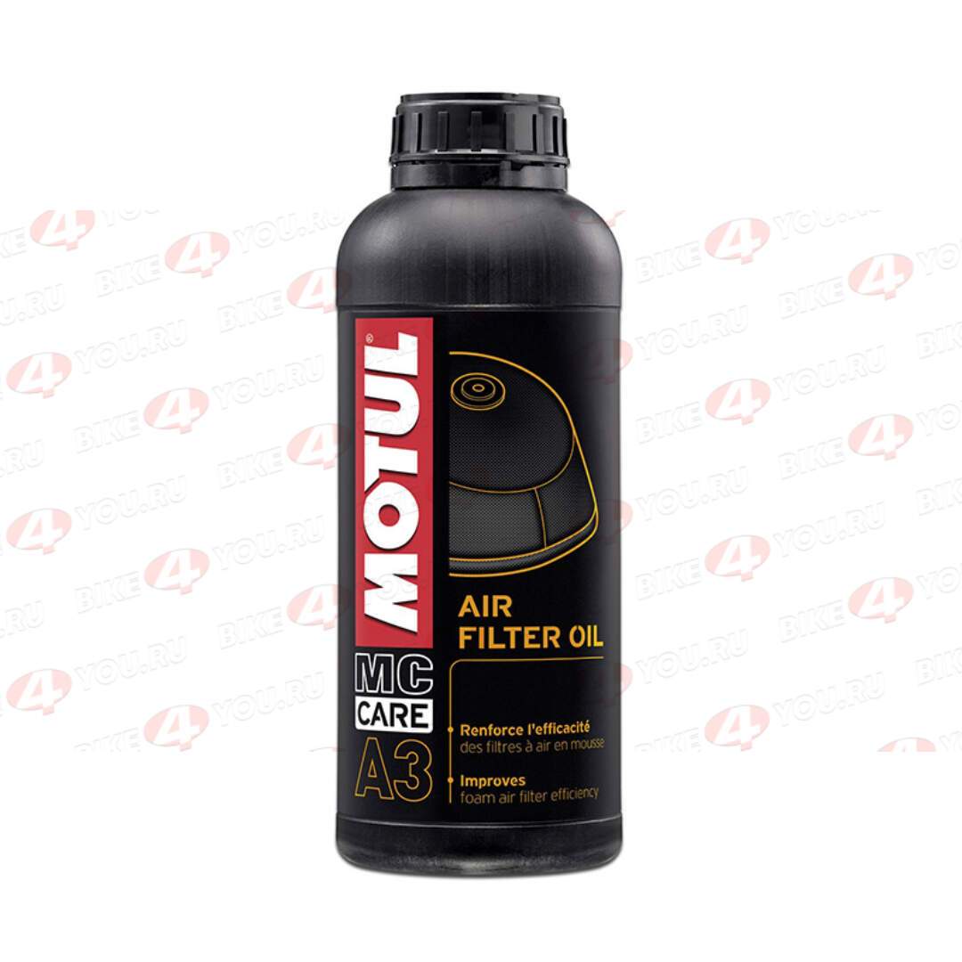 Масло для фильтров Motul A3 Air Filter Oil 1L Масло для фильтров Motul A3 Air Filter Oil 1L