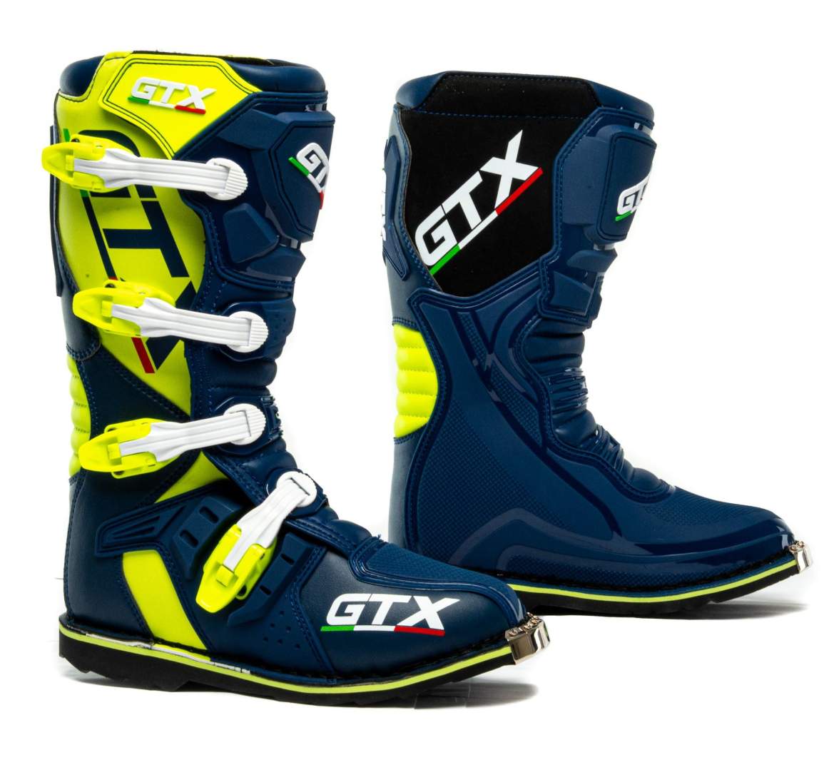 Мотоботы GTX MX #1 blue/green (р. 43)