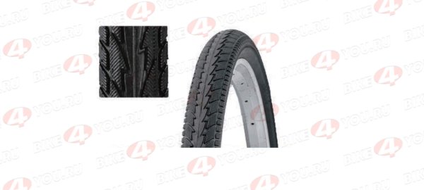 Покрышка Вело 26х1,75 P-1024(A) (Wanda tire)