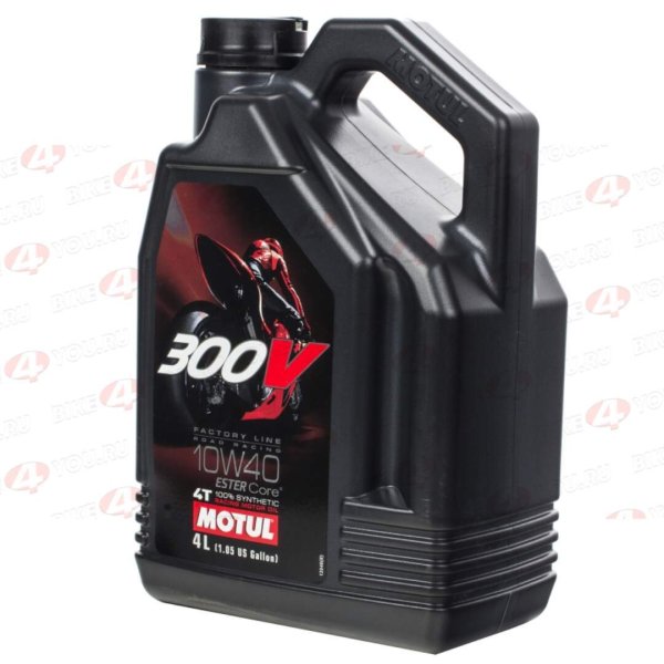 Масло моторное Motul 300V 4T FL ROAD RACING 10W-40 4L