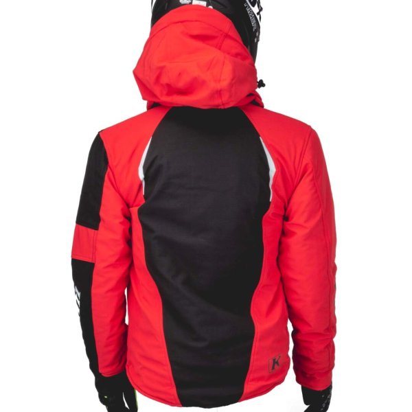 Куртка для снегохода KLIM KOMPOUND #1 black-red (текстиль) (XXL)