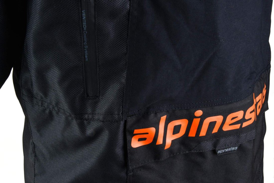 Куртка мото ALPINESTARS #6 black (текстиль) (XXL)