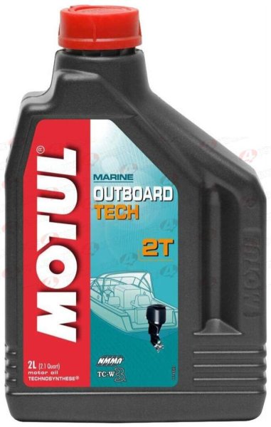 Масло моторное Motul Outboard Tech 2T 2L